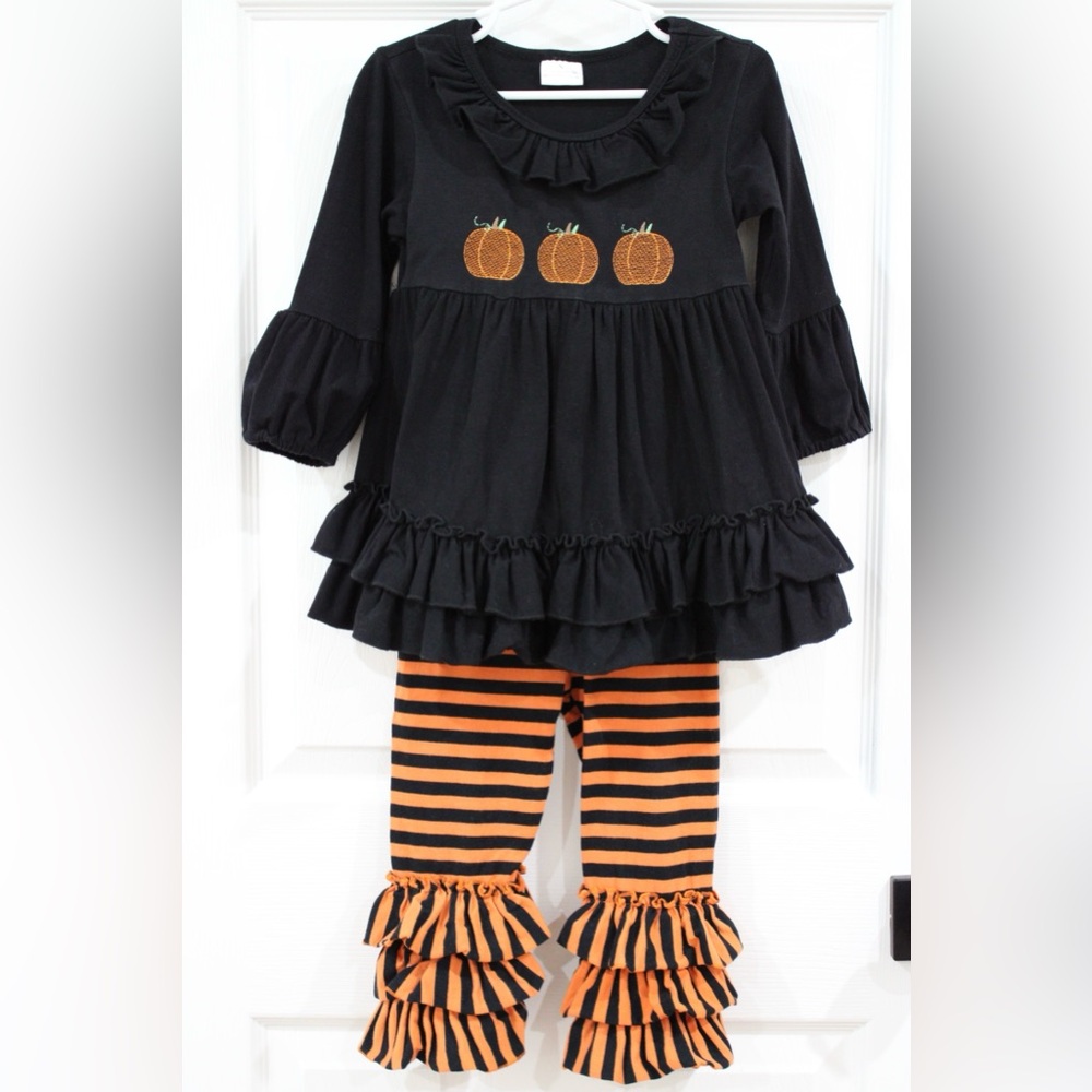 Pumpkin outfit set
